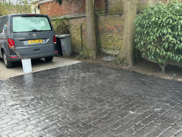 New Driveway in Bowden