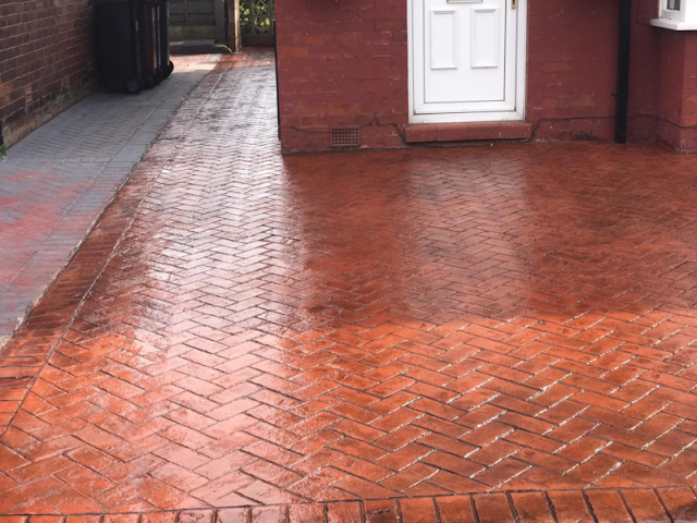 New Driveway in Reddish Stockport