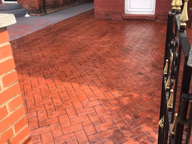 New Driveway in Reddish Stockport