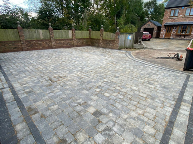 Block Paving Driveway in Hartford Northwich